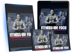 Mockup do ebook Fitness em Foco, guia de calorias e macronutrientes do Valter Acetto