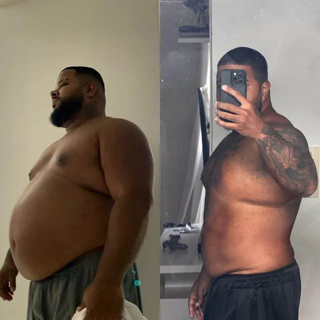 Antes e depois de DJ LN, que seguiu o desafio